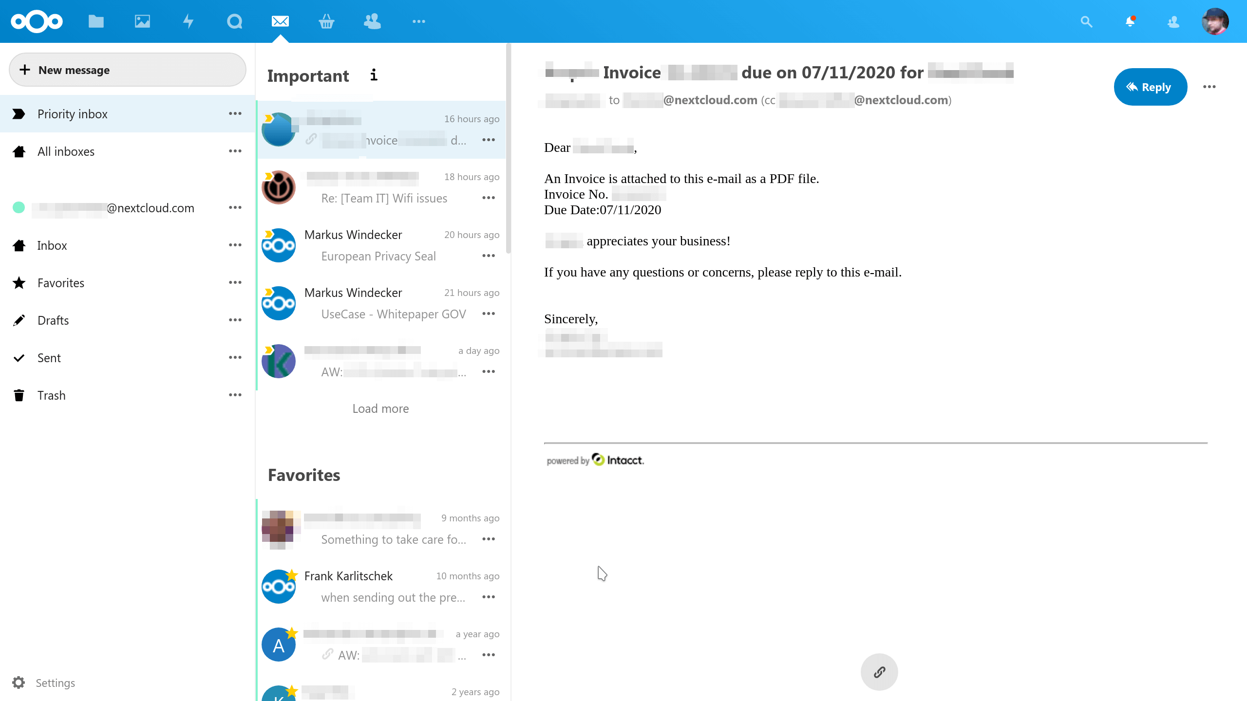 NextCloud - 1TB Speicher